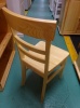 židle z masivu 027C